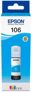 Epson 106 Cyan - Botella de Tinta Original C13T00R240