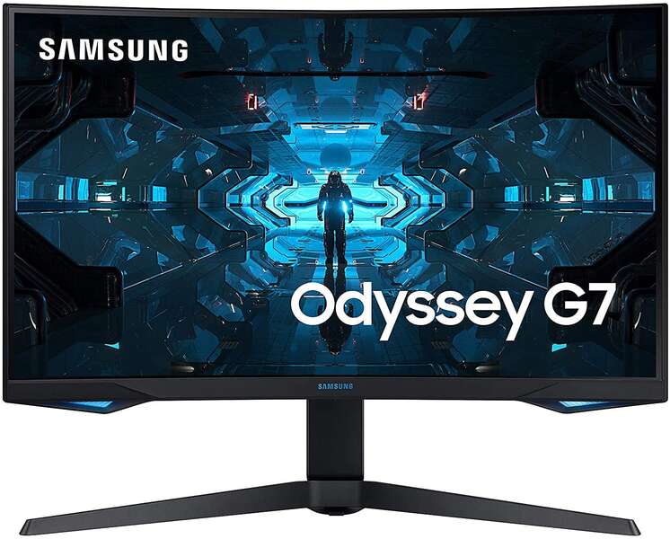 Samsung Odyssey G7 Monitor Curvo QLED 27