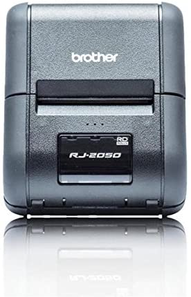 Brother RJ-2050 Impresora Termica Portatil de Tickets WiFi USB Bluetooth MFI - Resolucion 203ppp - Velocidad 152mms - Color Gris