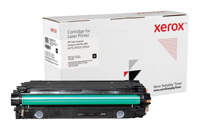 Xerox Everyday HP CE340A/CE270A/CE740A Negro Cartucho de Toner Generico - Reemplaza 651A/650A/307A