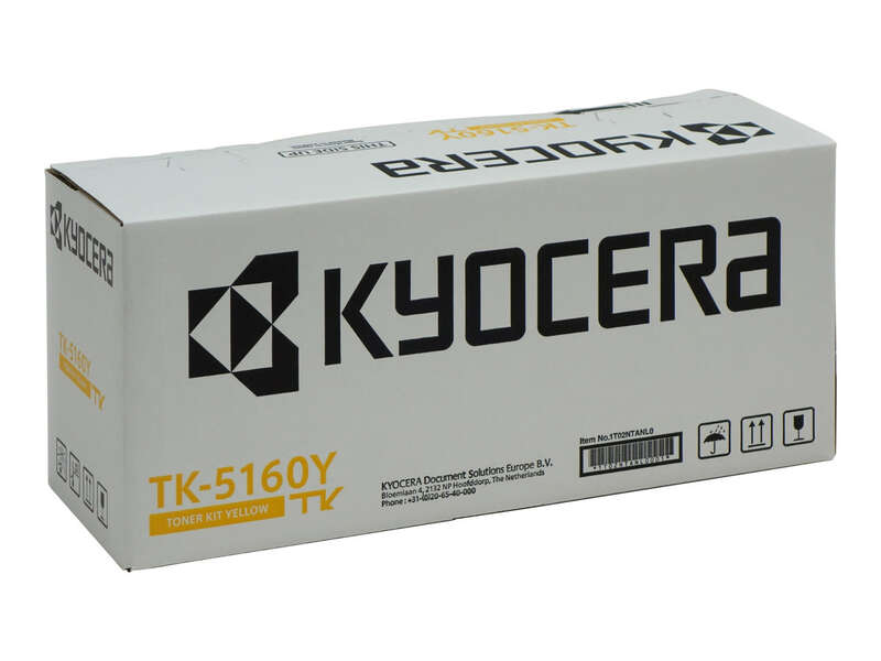 Kyocera TK5160 Amarillo Cartucho de Toner Original - 1T02NTANL0/TK5160Y