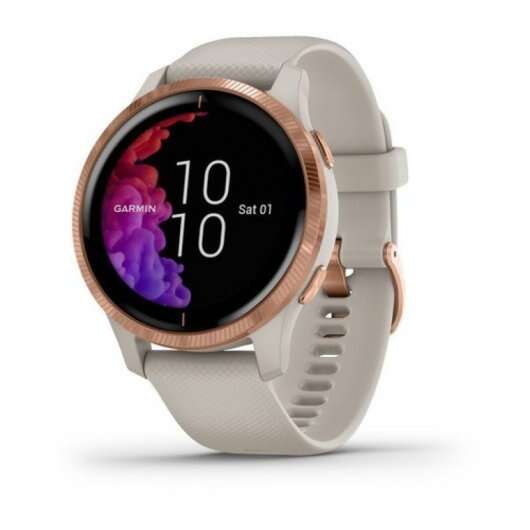 Garmin Venu Reloj Smartwatch - Pantalla Amoled - GPS, WiFi, Bluetooth - Color Beige