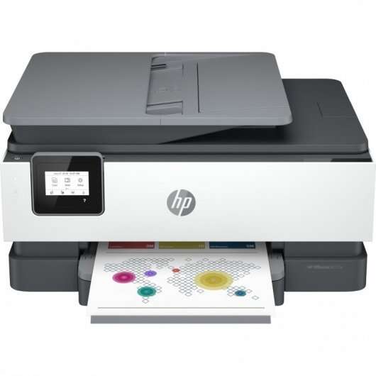 HP OfficeJet 8012e Impresora Multifuncion Color WiFi Duplex + 6 Meses de Impresion Instant Ink con HP+
