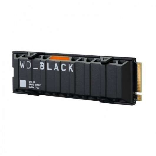 WD Black SN850 Disco Duro Solido SSD 2TB M2 PCIe 4.0 con Disipador de Calor - Iluminacion RGB Personalizable